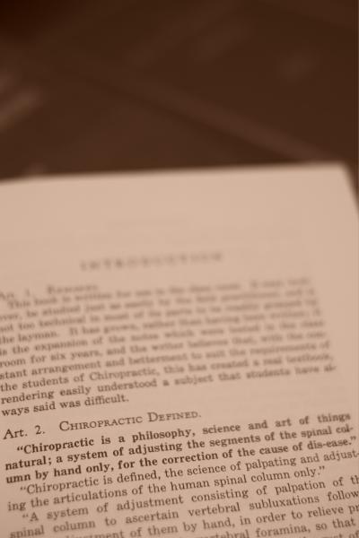 カイロプラクティック誕生から120年